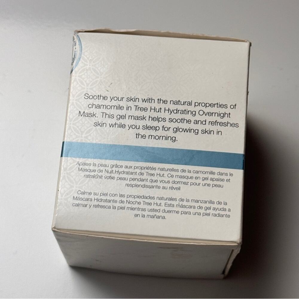 Tree Hut Skincare Soothing Chamomile Hydrating Overnight Mask New in Package - Picture 3 of 6